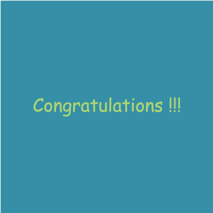 Congratulations Card