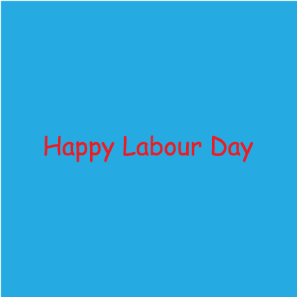 Labour Day Card