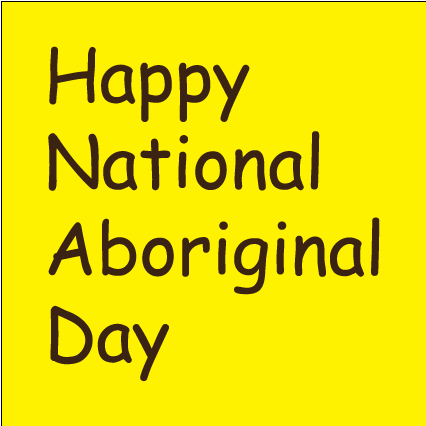 National Aboriginal Day Card