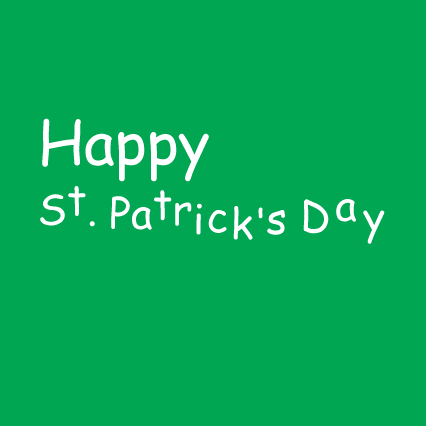 St Patricks Day Card